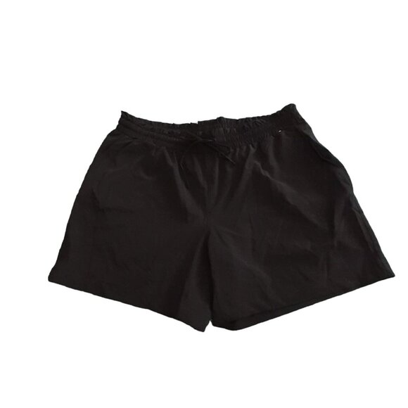Mondetta Womens Performance + Luxury Black Elastic Drawstring Shorts w Pockets X - Picture 10 of 12